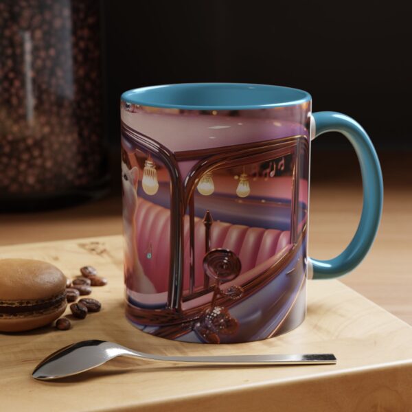 Whimsical Cat Coffee Mug | Cute Pet Lover Gift, Cat Lover Mug, Retro Style, Animal Lover Gift, Fun Kitchen Decor - Image 36
