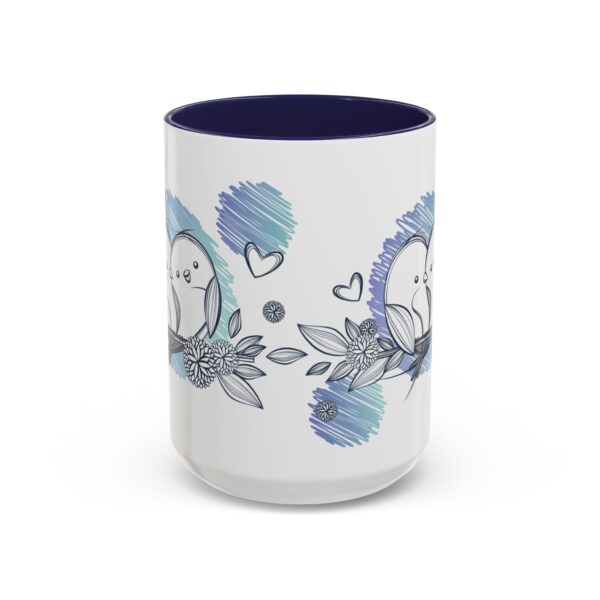 Whimsical Birds Coffee Mug, Cute Couples Gift, Love Mug for Her, Floral Tea Cup, Cozy Home Decor - Image 30