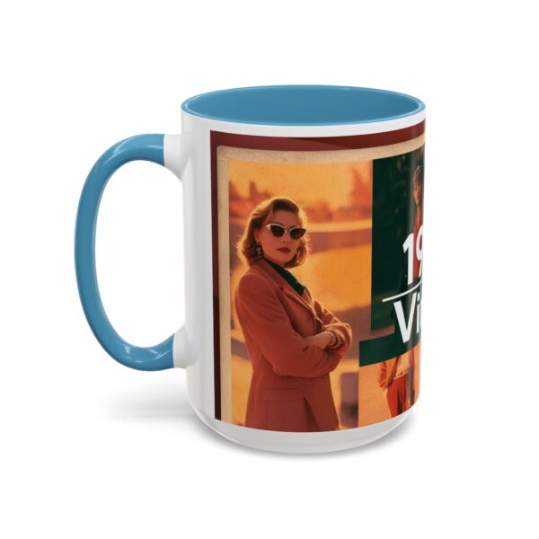 1990s Vintage Accent Coffee Mug - Retro Vibe, Perfect Gift for Nostalgia Lovers, Ideal for Home or Office, Trendy Mug - Image 43