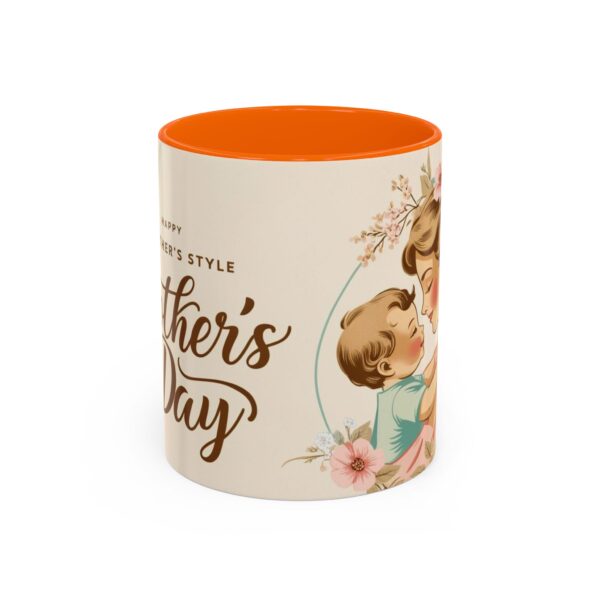 Vintage Floral Mother's Day Coffee Mug, Perfect Gift for Mom, Cute Mama and Baby Design, 11oz and 15oz Options, Mother's Day Gift, Coffee - Image 46