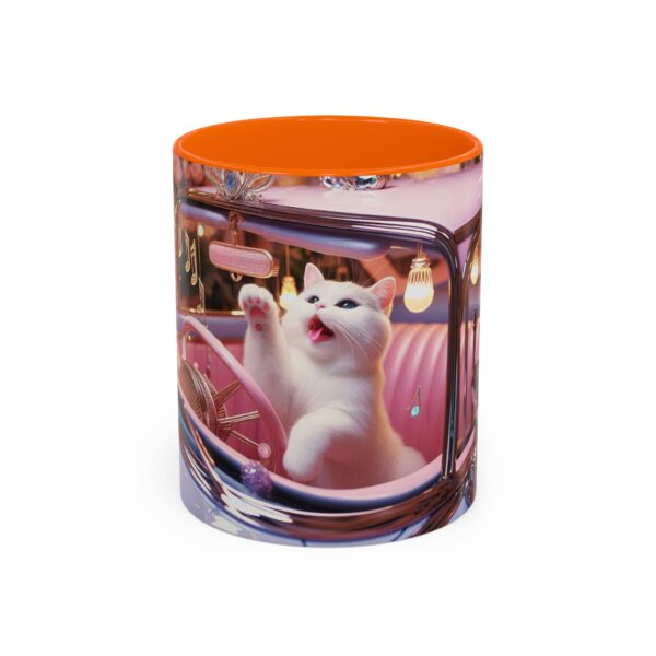 Whimsical Cat Coffee Mug | Cute Pet Lover Gift, Cat Lover Mug, Retro Style, Animal Lover Gift, Fun Kitchen Decor - Image 43