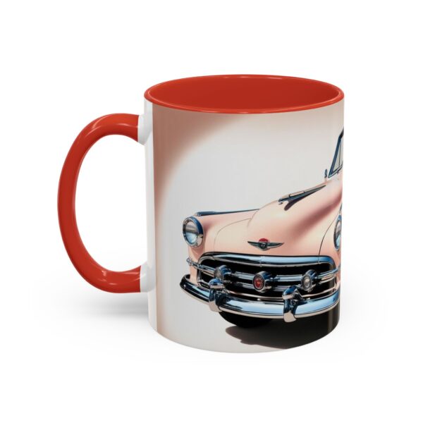 Vintage Car Accent Coffee Mug, Retro Automobile Gift, Classic Car Lover Mug, Unique Office Mug, 15oz Drinking Cup - Image 15