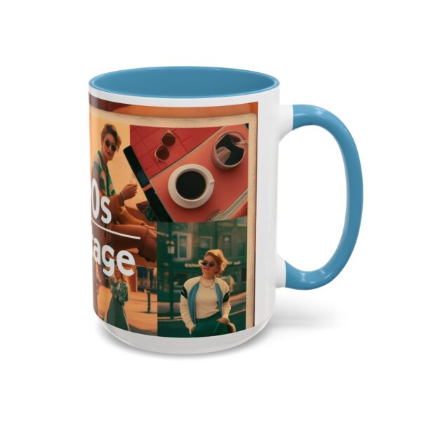 1990s Vintage Accent Coffee Mug - Retro Vibe, Perfect Gift for Nostalgia Lovers, Ideal for Home or Office, Trendy Mug - Image 42