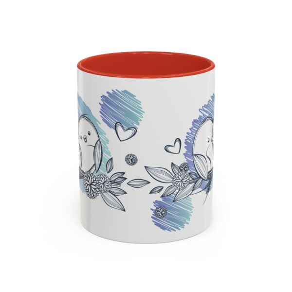 Whimsical Birds Coffee Mug, Cute Couples Gift, Love Mug for Her, Floral Tea Cup, Cozy Home Decor - Image 21