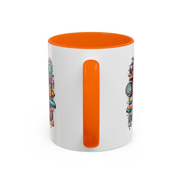 Retro 90's Accent Coffee Mug | Vintage Style, Perfect Gift for Nostalgia Lovers, Ideal for Home & Office, Daily Use - Image 54