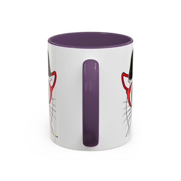 Cool Cat Accent Coffee Mug, Fun Cat Lover Gift, Unique Cat Art Mug, Coffee Lover Gift, Pet Owner Accessory, Quirky Home Decor - Image 51