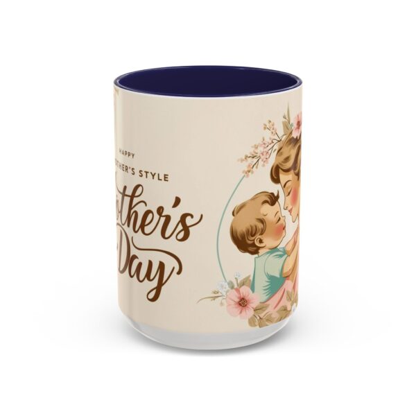 Vintage Floral Mother's Day Coffee Mug, Perfect Gift for Mom, Cute Mama and Baby Design, 11oz and 15oz Options, Mother's Day Gift, Coffee - Image 24