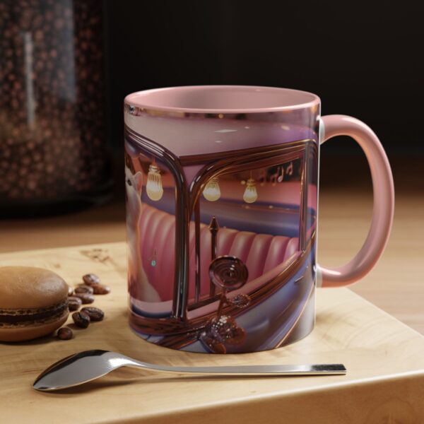 Whimsical Cat Coffee Mug | Cute Pet Lover Gift, Cat Lover Mug, Retro Style, Animal Lover Gift, Fun Kitchen Decor - Image 16