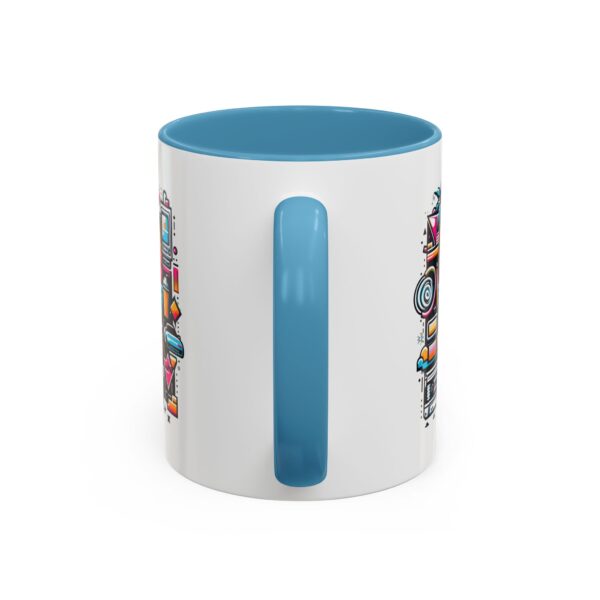 Retro 90's Accent Coffee Mug | Vintage Style, Perfect Gift for Nostalgia Lovers, Ideal for Home & Office, Daily Use - Image 45