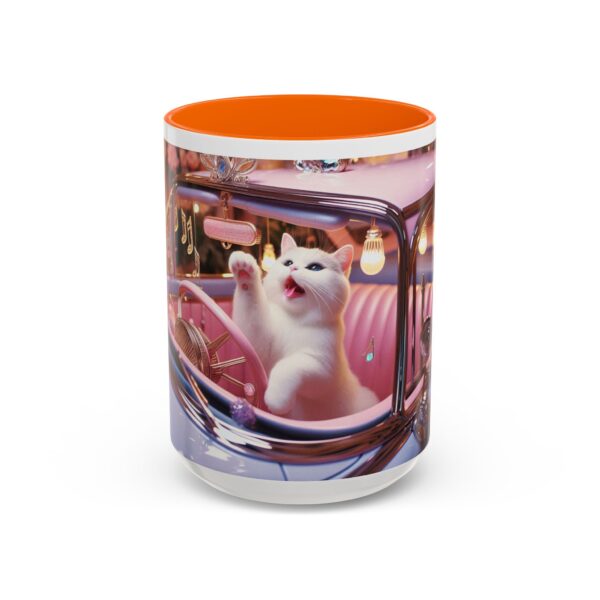 Whimsical Cat Coffee Mug | Cute Pet Lover Gift, Cat Lover Mug, Retro Style, Animal Lover Gift, Fun Kitchen Decor - Image 54