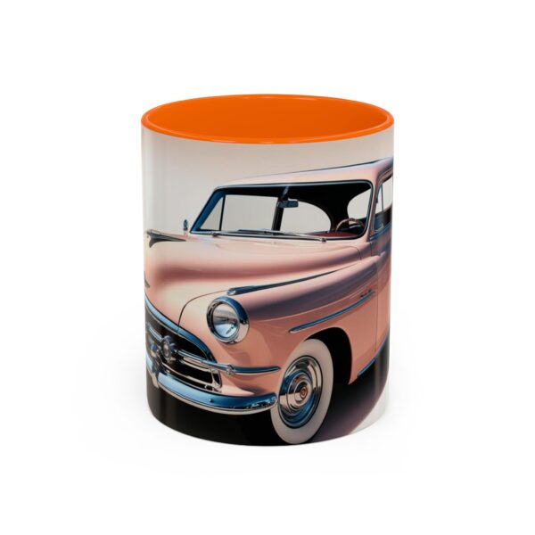 Vintage Car Accent Coffee Mug, Retro Automobile Gift, Classic Car Lover Mug, Unique Office Mug, 15oz Drinking Cup - Image 41