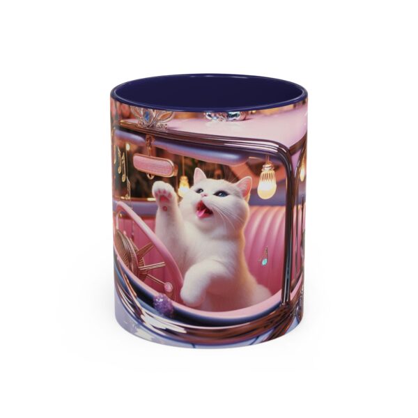 Whimsical Cat Coffee Mug | Cute Pet Lover Gift, Cat Lover Mug, Retro Style, Animal Lover Gift, Fun Kitchen Decor - Image 9