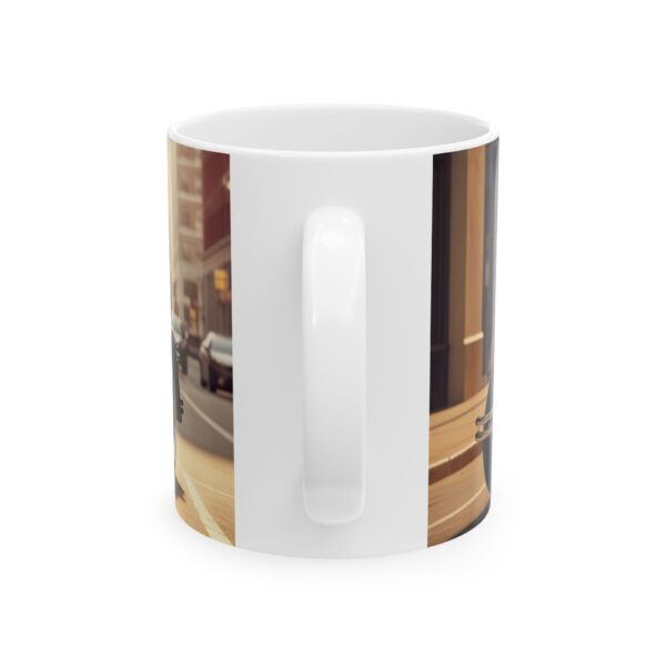 Vintage Car Ceramic Mug | Car Lover Gift, Coffee Cup, Nostalgic Mug, Unique Kitchen Decor, Retro Car Lover Present - Image 3