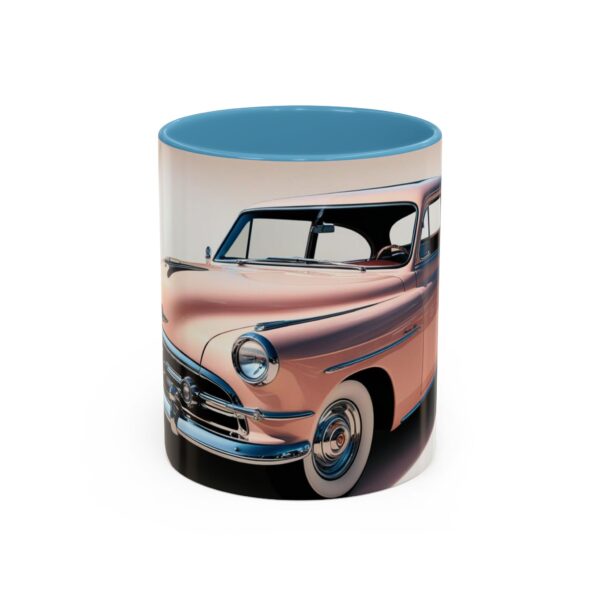 Vintage Car Accent Coffee Mug, Retro Automobile Gift, Classic Car Lover Mug, Unique Office Mug, 15oz Drinking Cup - Image 33