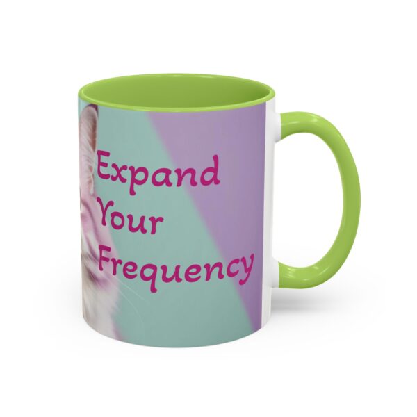 Cat Lover's Accent Coffee Mug - Expand Your Frequency, Cute Cat Mug, Gift for Cat Lovers, Fun Mug for Friends, Unique Drinkware - Image 40