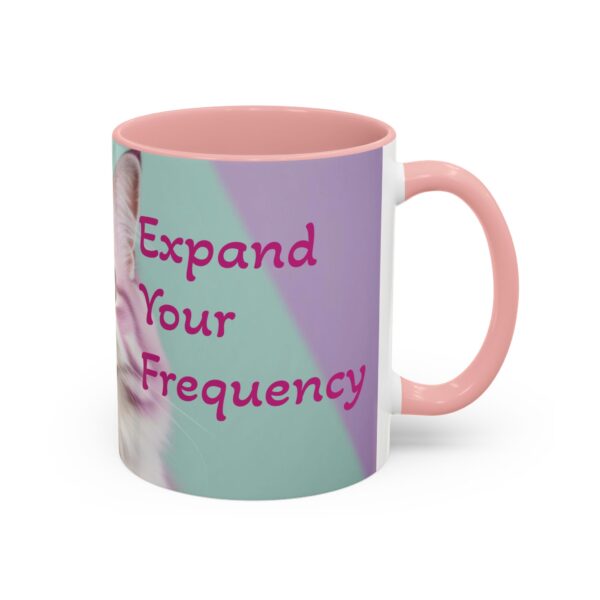 Cat Lover's Accent Coffee Mug - Expand Your Frequency, Cute Cat Mug, Gift for Cat Lovers, Fun Mug for Friends, Unique Drinkware - Image 17