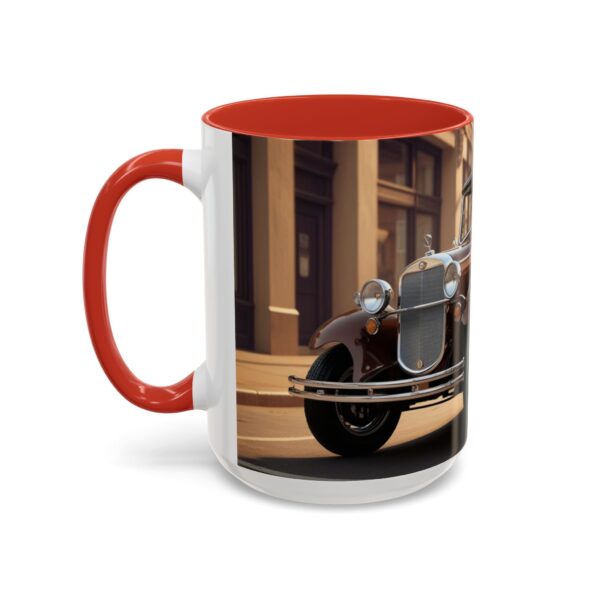 Vintage Car Accent Coffee Mug, Classic Auto Lover Gift, Retro Car Enthusiast Mug, Gift for Him or Her, Car Show Collectible, Coffee Lover's - Image 33