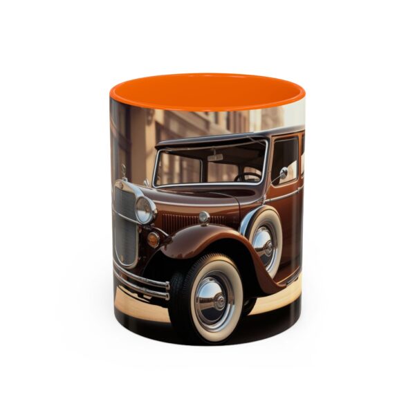 Vintage Car Accent Coffee Mug, Classic Auto Lover Gift, Retro Car Enthusiast Mug, Gift for Him or Her, Car Show Collectible, Coffee Lover's - Image 43