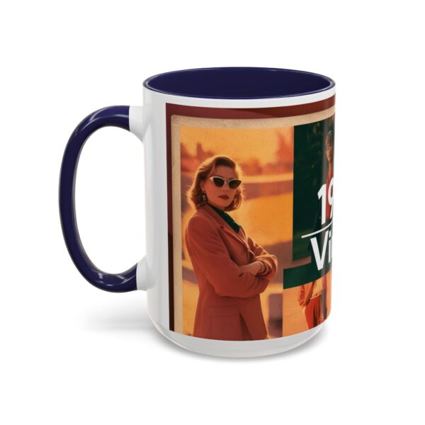 1990s Vintage Accent Coffee Mug - Retro Vibe, Perfect Gift for Nostalgia Lovers, Ideal for Home or Office, Trendy Mug - Image 25