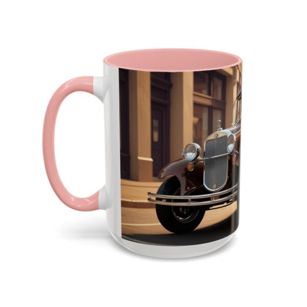 Vintage Car Accent Coffee Mug, Classic Auto Lover Gift, Retro Car Enthusiast Mug, Gift for Him or Her, Car Show Collectible, Coffee Lover's - Image 29