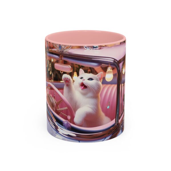 Whimsical Cat Coffee Mug | Cute Pet Lover Gift, Cat Lover Mug, Retro Style, Animal Lover Gift, Fun Kitchen Decor - Image 13