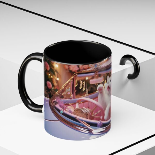 Whimsical Cat Coffee Mug | Cute Pet Lover Gift, Cat Lover Mug, Retro Style, Animal Lover Gift, Fun Kitchen Decor - Image 8