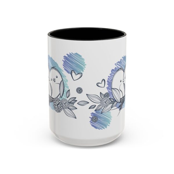 Whimsical Birds Coffee Mug, Cute Couples Gift, Love Mug for Her, Floral Tea Cup, Cozy Home Decor - Image 25