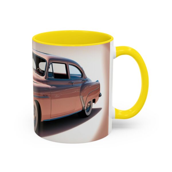 Vintage Car Accent Coffee Mug, Retro Automobile Gift, Classic Car Lover Mug, Unique Office Mug, 15oz Drinking Cup - Image 50