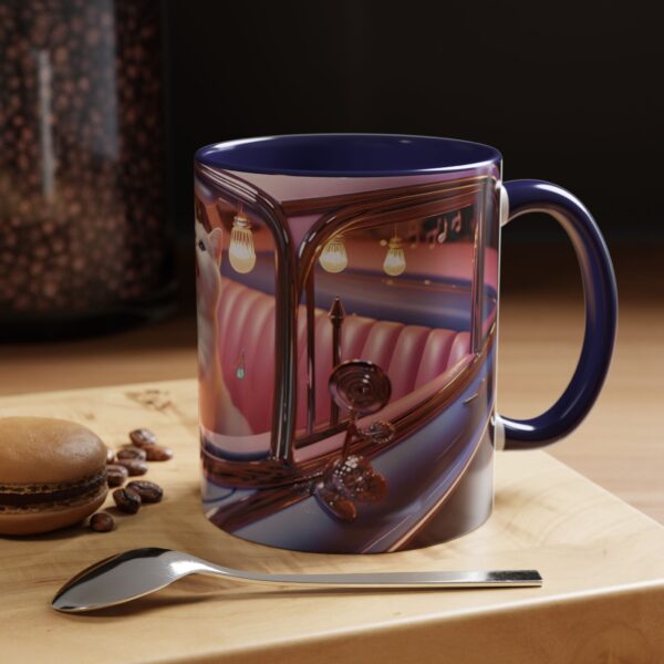 Whimsical Cat Coffee Mug - Fun Cat Lover Gift, Unique Ceramic Cup, Pet-Themed Drinkware, Colorful Cat Design, Cute Animal Mug - Image 14
