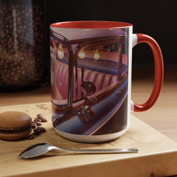 Whimsical Cat Coffee Mug - Fun Cat Lover Gift, Unique Ceramic Cup, Pet-Themed Drinkware, Colorful Cat Design, Cute Animal Mug - Image 36