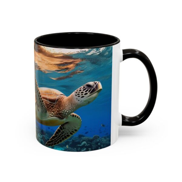 Colorful Ocean Scene Mugs - Tropical Sea Life, Gift for Beach Lovers, Nature Coffee Cup, Unique Ocean Decor, Summer Vibes - Image 6