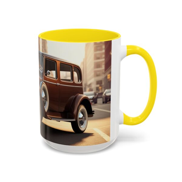Vintage Car Accent Coffee Mug, Classic Auto Lover Gift, Retro Car Enthusiast Mug, Gift for Him or Her, Car Show Collectible, Coffee Lover's - Image 64