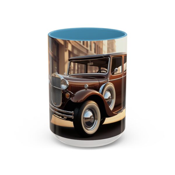 Vintage Car Accent Coffee Mug, Classic Auto Lover Gift, Retro Car Enthusiast Mug, Gift for Him or Her, Car Show Collectible, Coffee Lover's - Image 39