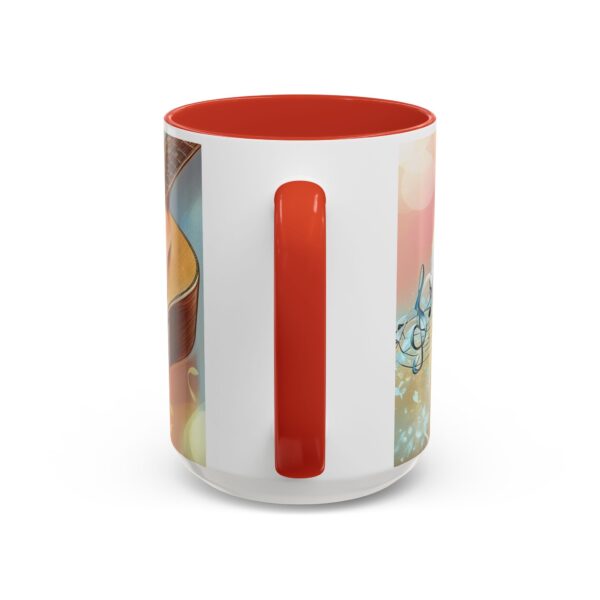 Musical Guitar Accent Coffee Mug - Perfect Gift for Music Lovers, Art Decor, Coffee Fans, Birthday Gift, Home & Kitchen - Image 22