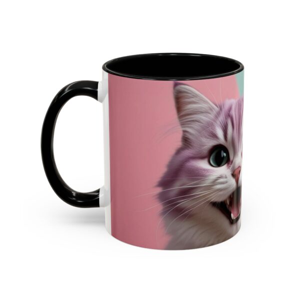 Cat Lover's Accent Coffee Mug - Expand Your Frequency, Cute Cat Mug, Gift for Cat Lovers, Fun Mug for Friends, Unique Drinkware - Image 8