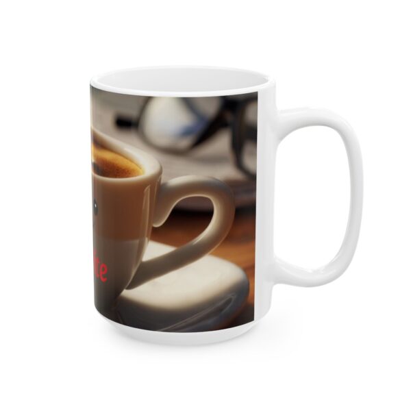 Smiley Coffee Mug - Reignite Your Day | Cute Ceramic Cup for Tea Lovers, Breakfast Gift, Cozy Mornings, Happy Vibes - Image 11