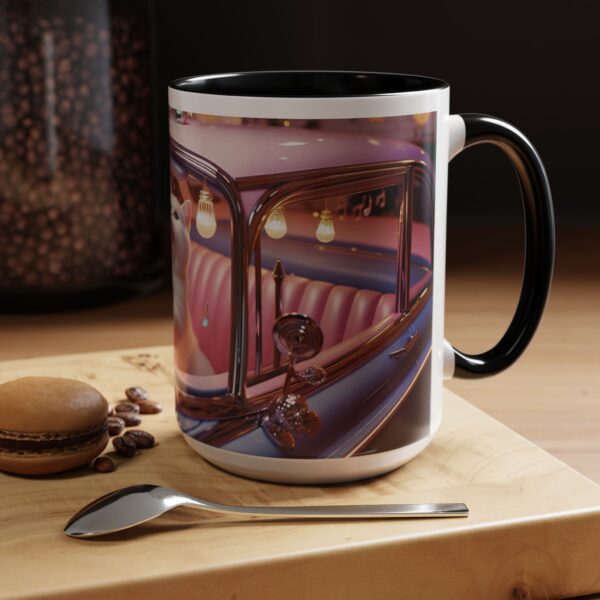 Whimsical Cat Coffee Mug | Cute Pet Lover Gift, Cat Lover Mug, Retro Style, Animal Lover Gift, Fun Kitchen Decor - Image 23
