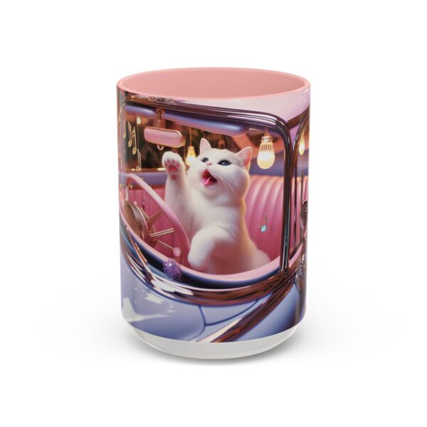 Whimsical Cat Coffee Mug - Fun Cat Lover Gift, Unique Ceramic Cup, Pet-Themed Drinkware, Colorful Cat Design, Cute Animal Mug - Image 28