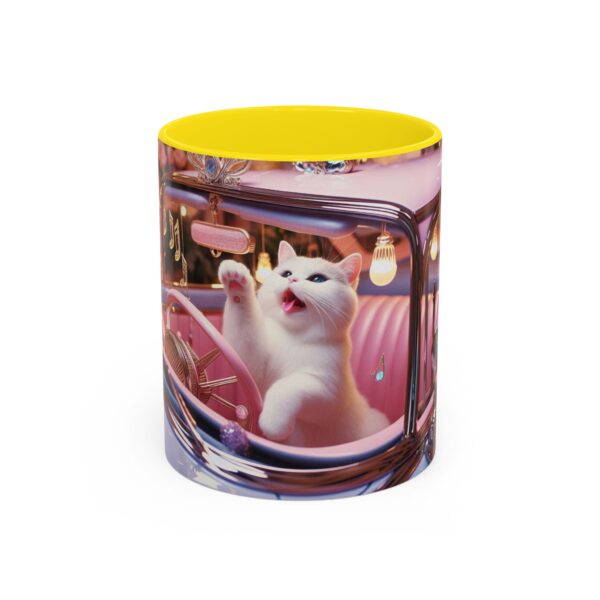 Whimsical Cat Coffee Mug | Cute Pet Lover Gift, Cat Lover Mug, Retro Style, Animal Lover Gift, Fun Kitchen Decor - Image 51