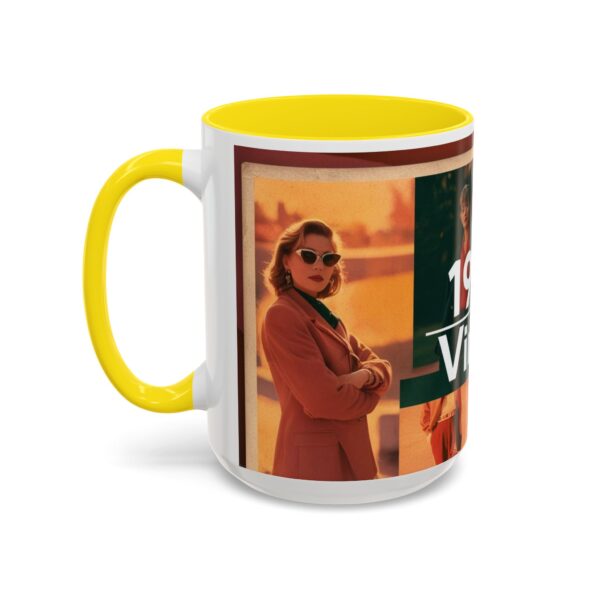 1990s Vintage Accent Coffee Mug - Retro Vibe, Perfect Gift for Nostalgia Lovers, Ideal for Home or Office, Trendy Mug - Image 67