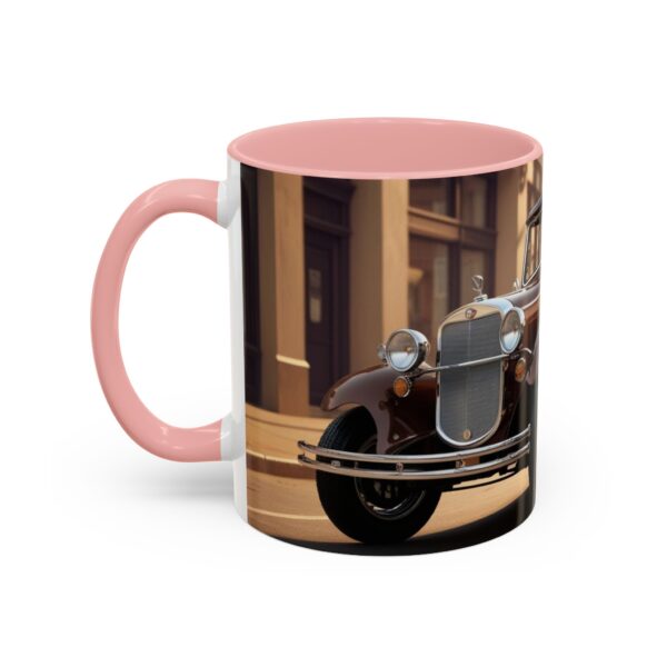 Vintage Car Accent Coffee Mug, Classic Auto Lover Gift, Retro Car Enthusiast Mug, Gift for Him or Her, Car Show Collectible, Coffee Lover's - Image 12
