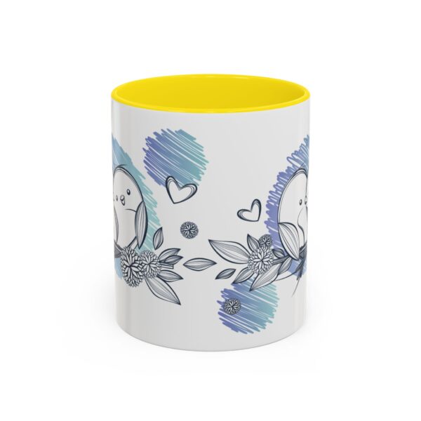 Whimsical Birds Coffee Mug, Cute Couples Gift, Love Mug for Her, Floral Tea Cup, Cozy Home Decor - Image 53