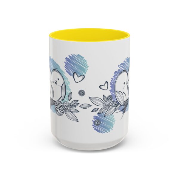 Whimsical Birds Coffee Mug, Cute Couples Gift, Love Mug for Her, Floral Tea Cup, Cozy Home Decor - Image 61