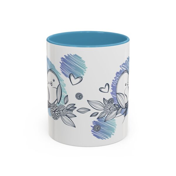 Whimsical Birds Coffee Mug, Cute Couples Gift, Love Mug for Her, Floral Tea Cup, Cozy Home Decor - Image 2