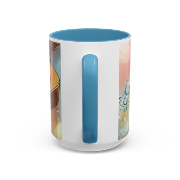 Musical Guitar Accent Coffee Mug - Perfect Gift for Music Lovers, Art Decor, Coffee Fans, Birthday Gift, Home & Kitchen - Image 31