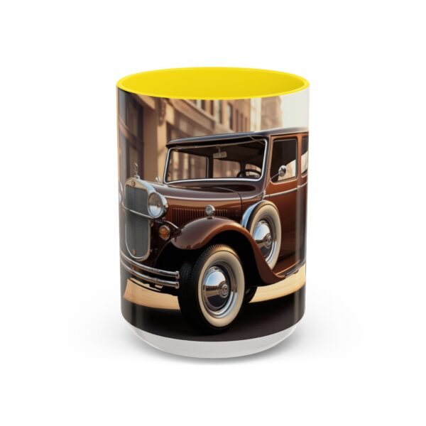 Vintage Car Accent Coffee Mug, Classic Auto Lover Gift, Retro Car Enthusiast Mug, Gift for Him or Her, Car Show Collectible, Coffee Lover's - Image 63