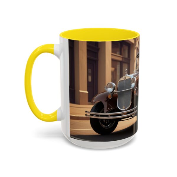 Vintage Car Accent Coffee Mug, Classic Auto Lover Gift, Retro Car Enthusiast Mug, Gift for Him or Her, Car Show Collectible, Coffee Lover's - Image 65