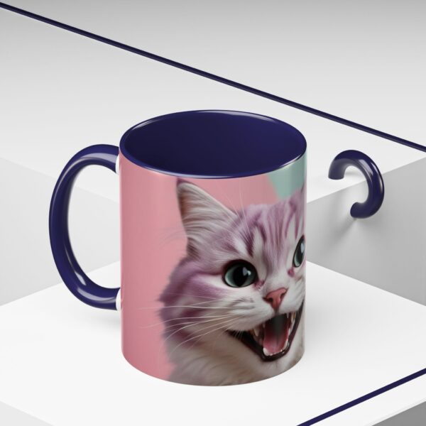 Cat Lover's Accent Coffee Mug - Expand Your Frequency, Cute Cat Mug, Gift for Cat Lovers, Fun Mug for Friends, Unique Drinkware - Image 15