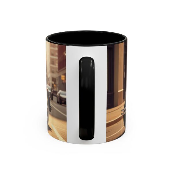 Vintage Car Accent Coffee Mug, Classic Auto Lover Gift, Retro Car Enthusiast Mug, Gift for Him or Her, Car Show Collectible, Coffee Lover's - Image 4