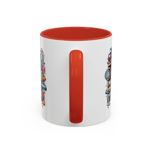 Retro 90's Accent Coffee Mug | Vintage Style, Perfect Gift for Nostalgia Lovers, Ideal for Home & Office, Daily Use - Image 20